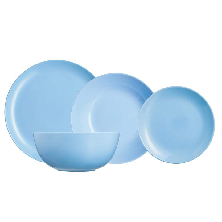 Geschirrset 19 PIEZAS blau, 19 PIEZAS Blau