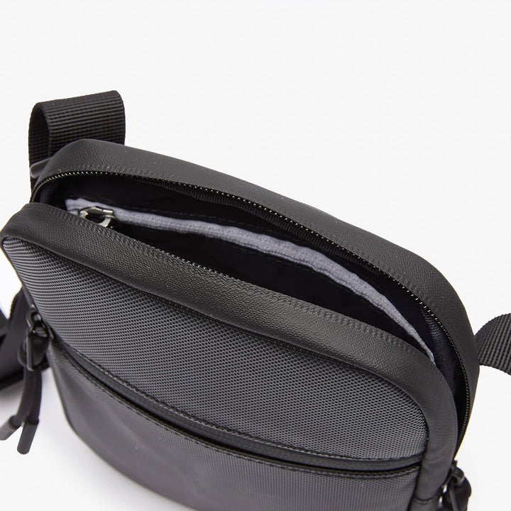 Lacoste Herren Nh3307lv Schultertasche Schwarz, Schwarz