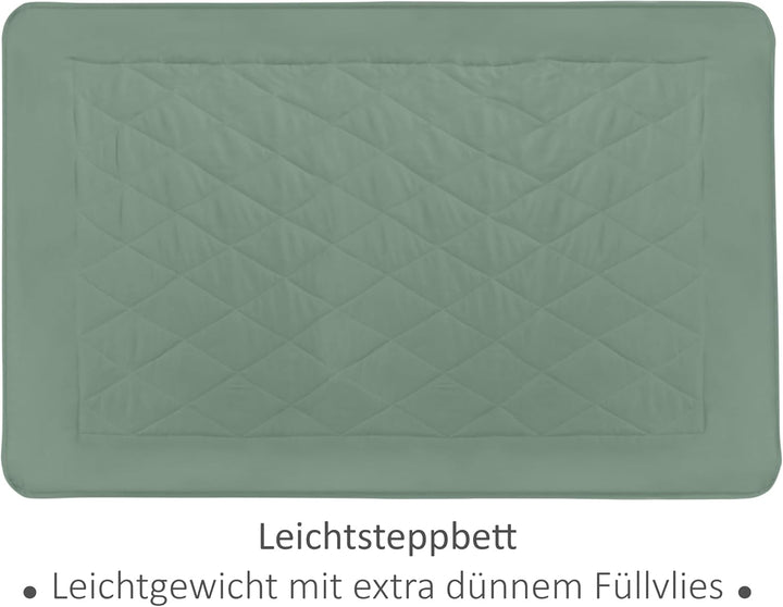 npluseins Sommerdecke 135x200 cm - dünne und leichte Bettdecke für den Sommer – Kühl schlafen – idea