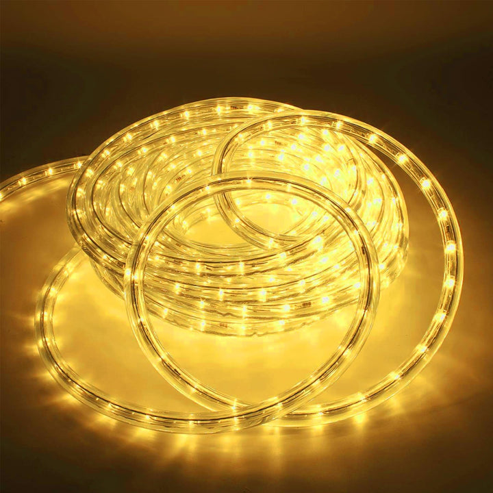 kefflum 14M LED Lichtschlauch,led schlauch, Lichterkette Licht Leiste 36LEDs/M Schlauch für Innen un