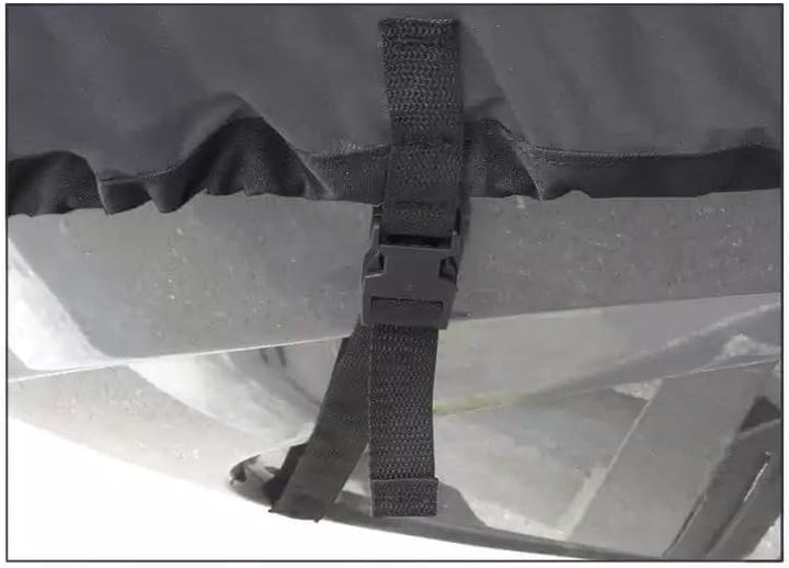 Oceansouth Jet Ski Abdeckplane Grau-Schwarz (Verschiedene Grössen) 2.9m - 3.4m, 2.9m - 3.4m