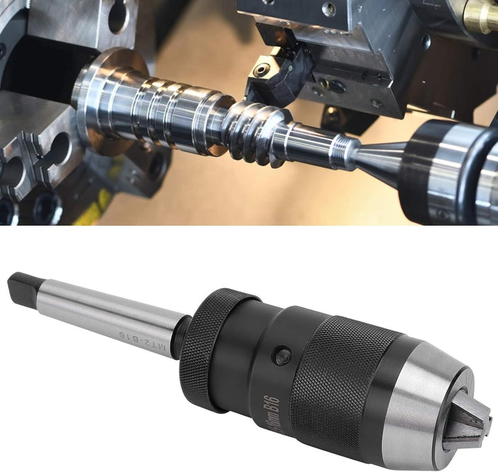 Yosoo Health Gear 0,5-16 mm, MT2‑B16 Schnellspannbohrfutter, Morsekegelfutter, Bohrfutter für Bohrma