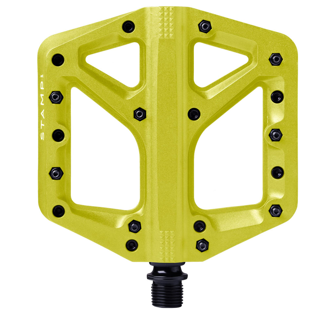 Crankbrothers Stamp Flat BMX/MTB Fahrradpedal – Plattform-Fahrradpedal, minimales Profil, Verstellba