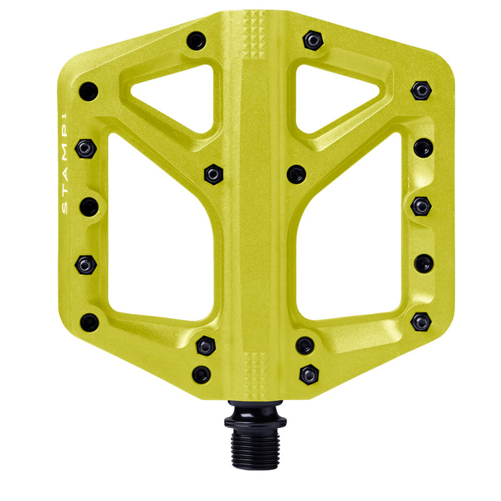 Crankbrothers Stamp Flat BMX/MTB Fahrradpedal – Plattform-Fahrradpedal, minimales Profil, Verstellba
