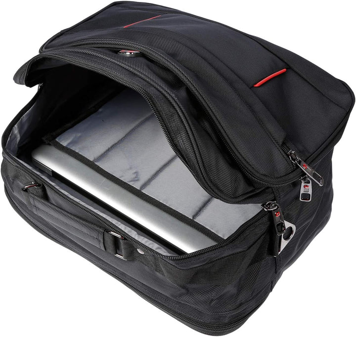 Christian Wippermann Hochwertige Flugbegleiter Arbeitstasche Herrentasche Bordcase Trolley XL Kreuz