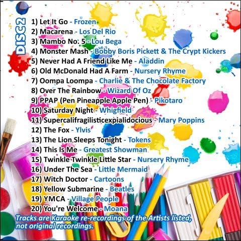 Mr Entertainer Big Karaoke Hits of Kids CDG Pack. 40 Top-Songs für Kinder
