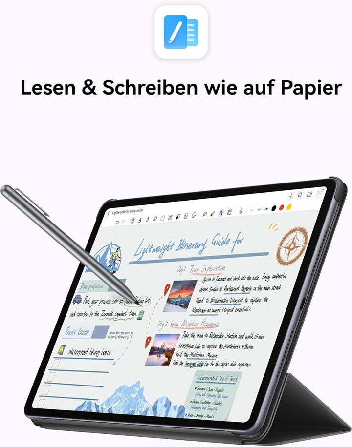 HUAWEI MatePad 11.5 2025 Tablet mit M Pencil Lite, 2.5K 120Hz, PaperMatte Display, 8+128GB, 10.100 m