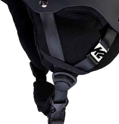 K2 Damen Emphasis Skihelm/Snowboardhelm, Black, S (51-55cm)