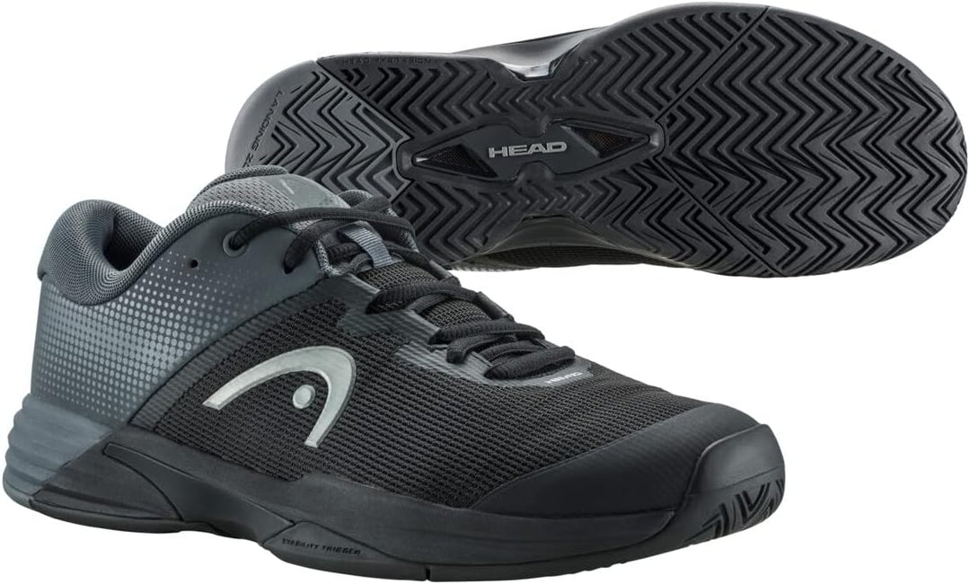 Head Herren Revolt Evo 2.0 Women DbazTennisschuh 40 EU Schwarz Grau, 40 EU Schwarz Grau