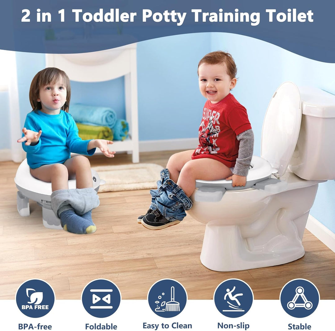 Töpfchen Toilettensitz Kinder, Töpfchen für Unterwegs, Kindsgut Töpfchen, Kindertoilette Anti Rutsch