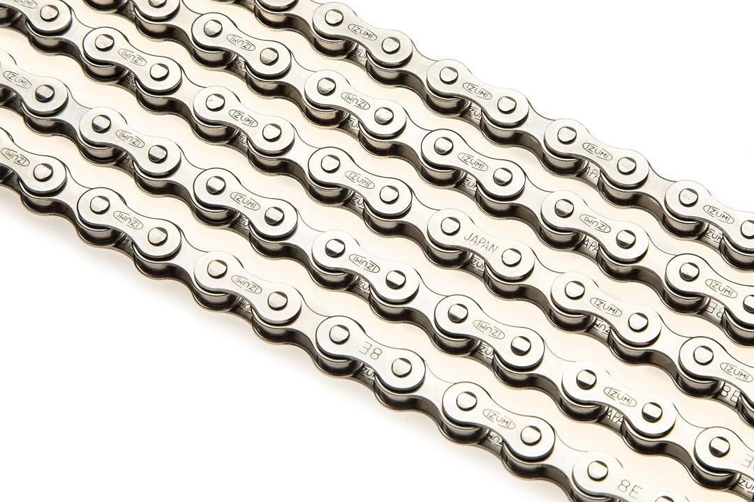 Izumi Track/Fixed Silver Standard Schiene/Festkette, 1/8 x 1/2 (116 Glieder), Silber, Einheitsgrösse