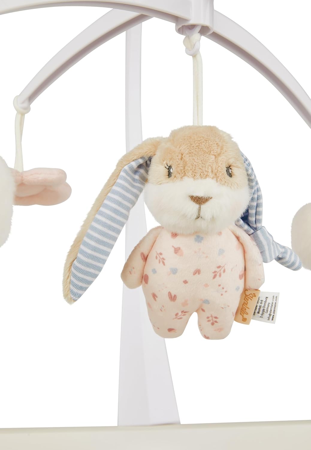 Sterntaler Mobile Hase Hanni - Musik Mobile mit Spieluhr Melodie: "La Le Lu" - Baby Mobile für Wiege