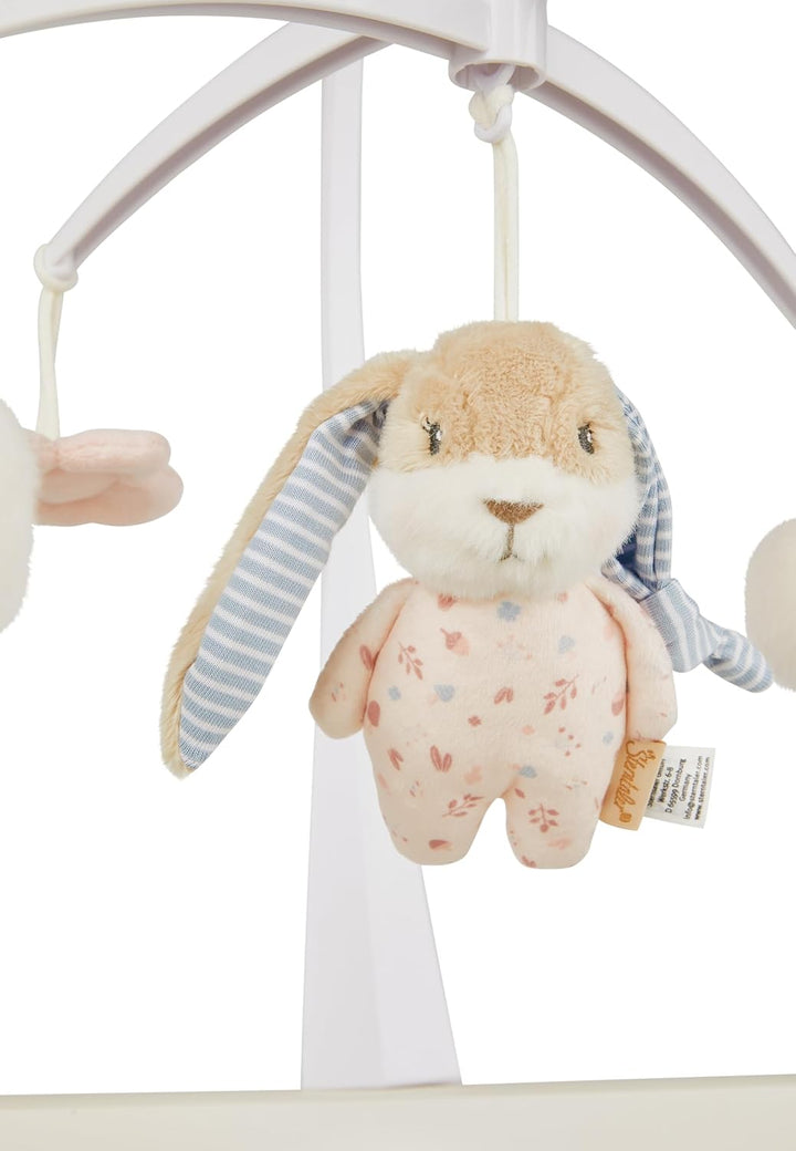 Sterntaler Mobile Hase Hanni - Musik Mobile mit Spieluhr Melodie: "La Le Lu" - Baby Mobile für Wiege