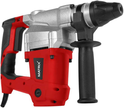 Matrix Bohrmaschine Schlagbohrmaschine Bohrhammer SDS Plus ideal zum Bohren, Meissel von Beton EHD 1