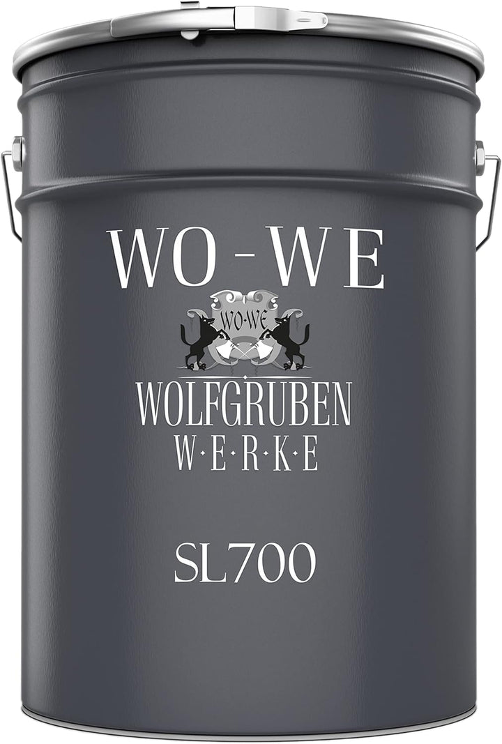 WO-WE Kulissenschwarz Innenfarbe Wandfarbe - Schwarz Matt - Deckenfarbe Dispersionsfarbe 20L, 20L