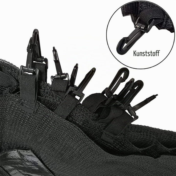 Trampolin Sicherheitsnetz Ersatz Netz Ø 140 183 244 305 366 488 cm Geeignet für 6/8 Stangen, reissfe
