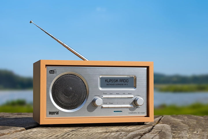 IMPERIAL DABMAN 30 mobil – Tragbares DAB+ Digitalradio & UKW-Radio (Akku, Powerbank, Bluetooth 5.1,