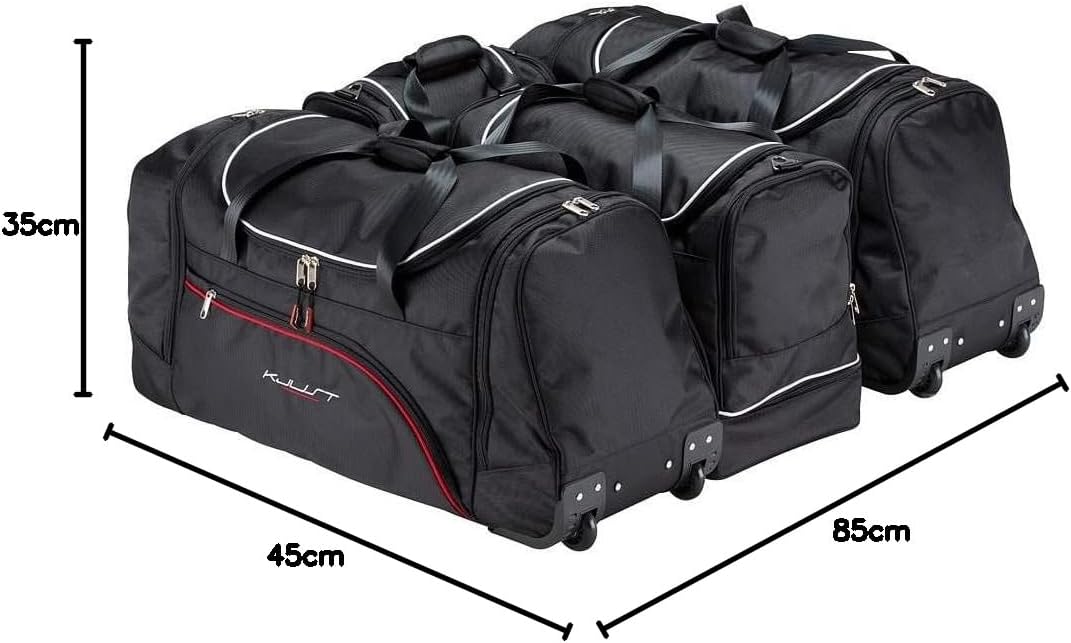 KJUST Dedizierte Kofferraumtaschen 4 stk kompatibel mit CITROEN C4 SUV III 2020+