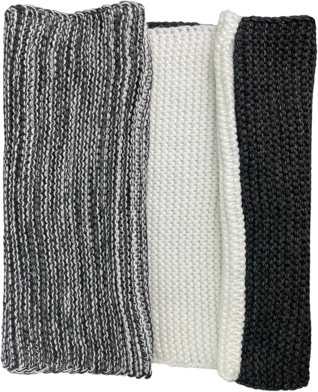 Mütze & Schal Set achti I 2 teilig I Damen Kombi - Beanie mit grossem Bommel und Loop I kuschelig ge