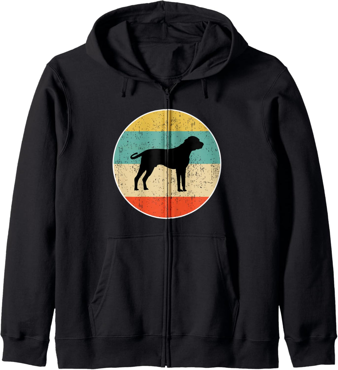 Schwarzmund Cur Dog Geschenk Kapuzenjacke