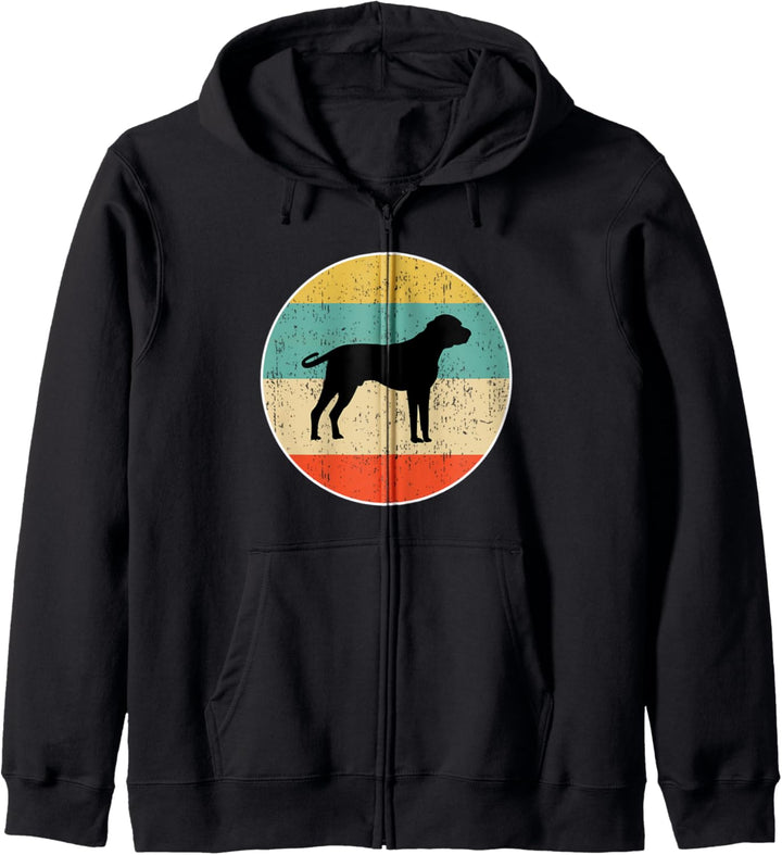 Schwarzmund Cur Dog Geschenk Kapuzenjacke