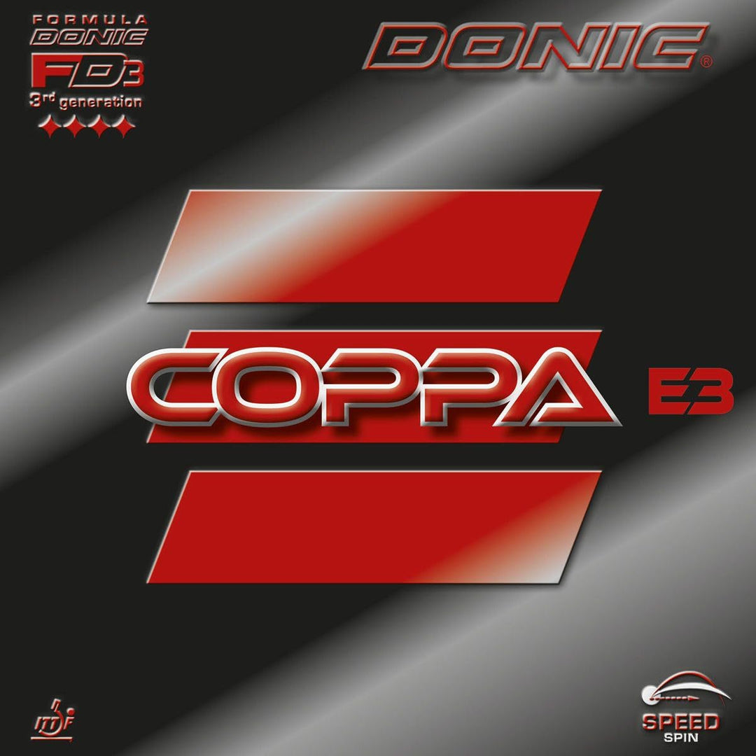 Donic Coppa E3 Tischtennisbelag Max Schwarz, Max Schwarz