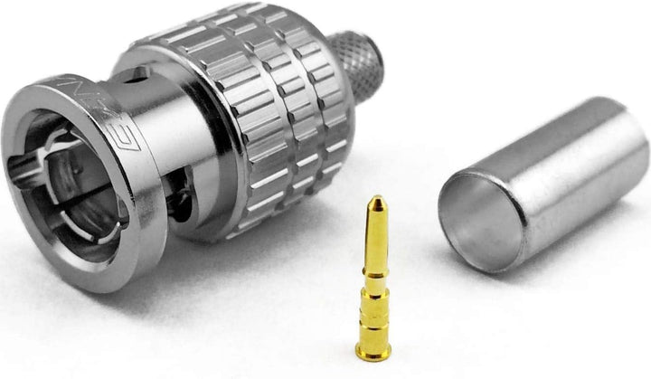 enoaudio Mogami 2964 High-Definition Digital Koaxial Kabel 75 Ohm | Canare Gold Cinch RCA - BNC | Hi