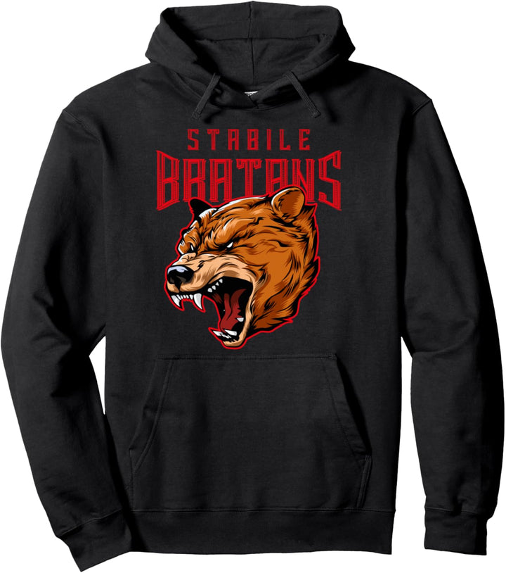 Stabile Bratans Bär Bruder Berlin Bra Russisch Bratan Pullover Hoodie