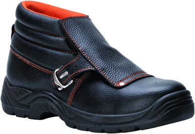 Portwest Portwest Compositelite Schweisser-Stiefel S3 HRO, Grösse: 43, Farbe: Schwarz, FW07BKR43 43