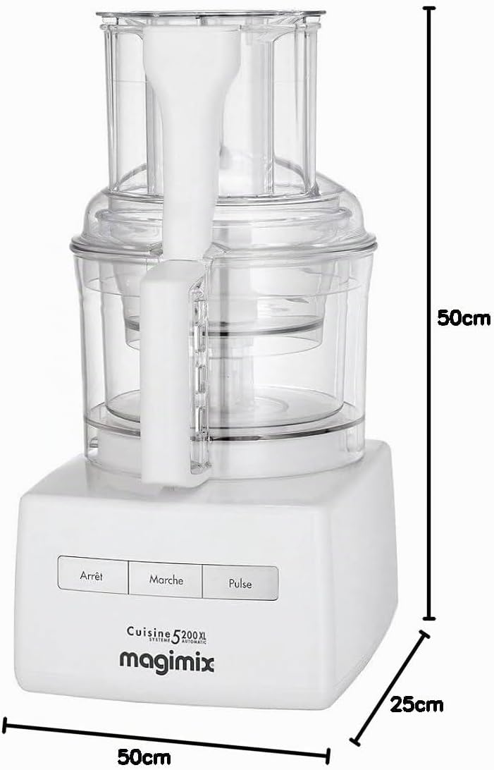 ZZZ_MAGIMIX Küchenroboter Compact 5200 Xl silber/weiss