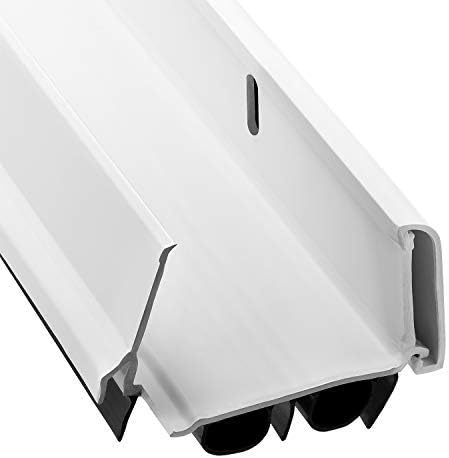 KS Hardware, zum Patent angemeldete, verstellbare Doppelblasentür, Zugluftstopper, unter der Türdich