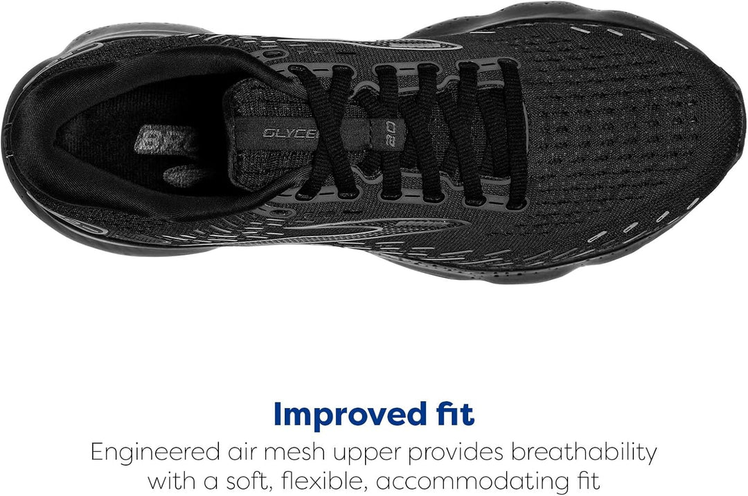 Brooks Ghost Gtx M, Herren Sportschuhe - Running 42.5 EU Schwarz Schwarz Ebenholz, 42.5 EU Schwarz S