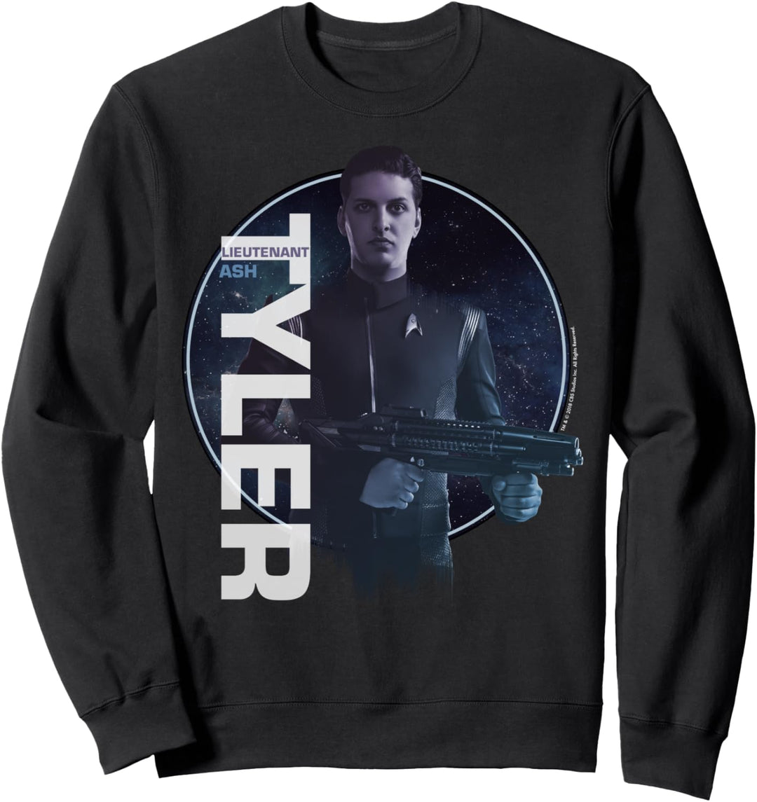 Star Trek Discovery Lieutenant Tyler Galaxy Portrait Sweatshirt