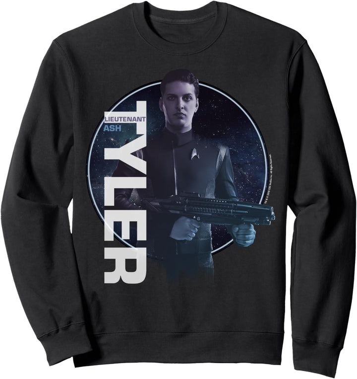 Star Trek Discovery Lieutenant Tyler Galaxy Portrait Sweatshirt