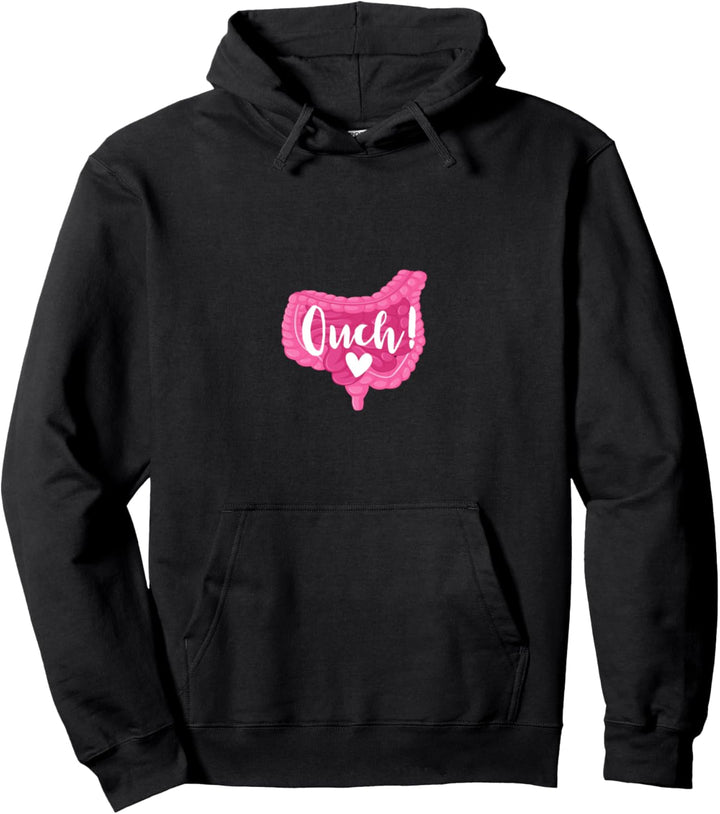 Reizdarmsyndrom-Bewusstsein Lustiges IBS Autsch! Fehler Pullover Hoodie