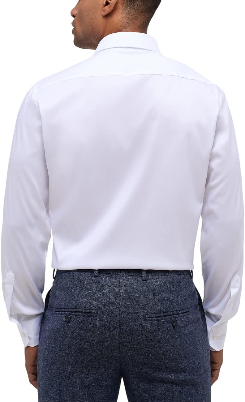 ETERNA Male Performance Shirt unifarben MODERN FIT 39 Weiss, 39 Weiss
