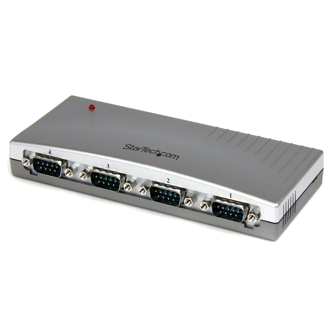 StarTech.com ICUSB2324 Adapter (4 Port USB auf seriell, RS232, DB9M, RS232) 4 Port Desktop, 4 Port D