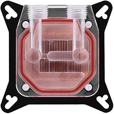 GPU-Wasserkühlblock, Allgemeiner Computer-Wasserkühlblock, GPU-Wasserkühlkopf Kupferbasis POM-Abdeck