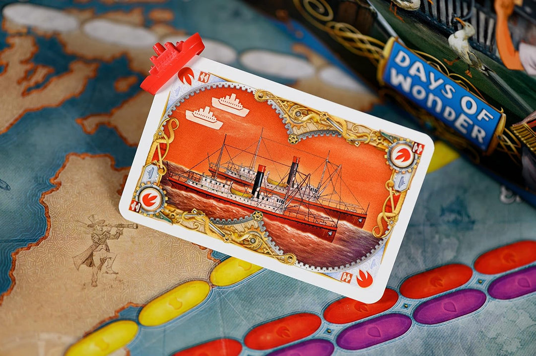 Days of Wonder bordspellen - Ticket to Ride - Rails & Sails