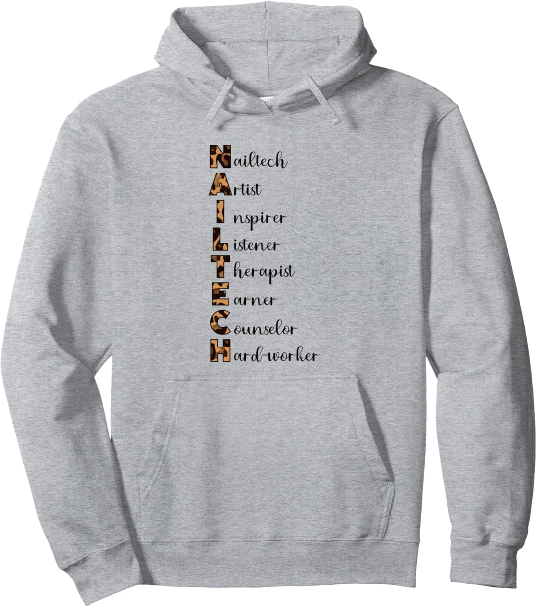 Maniküre, Cosmetologin, Nail Tech Pullover Hoodie