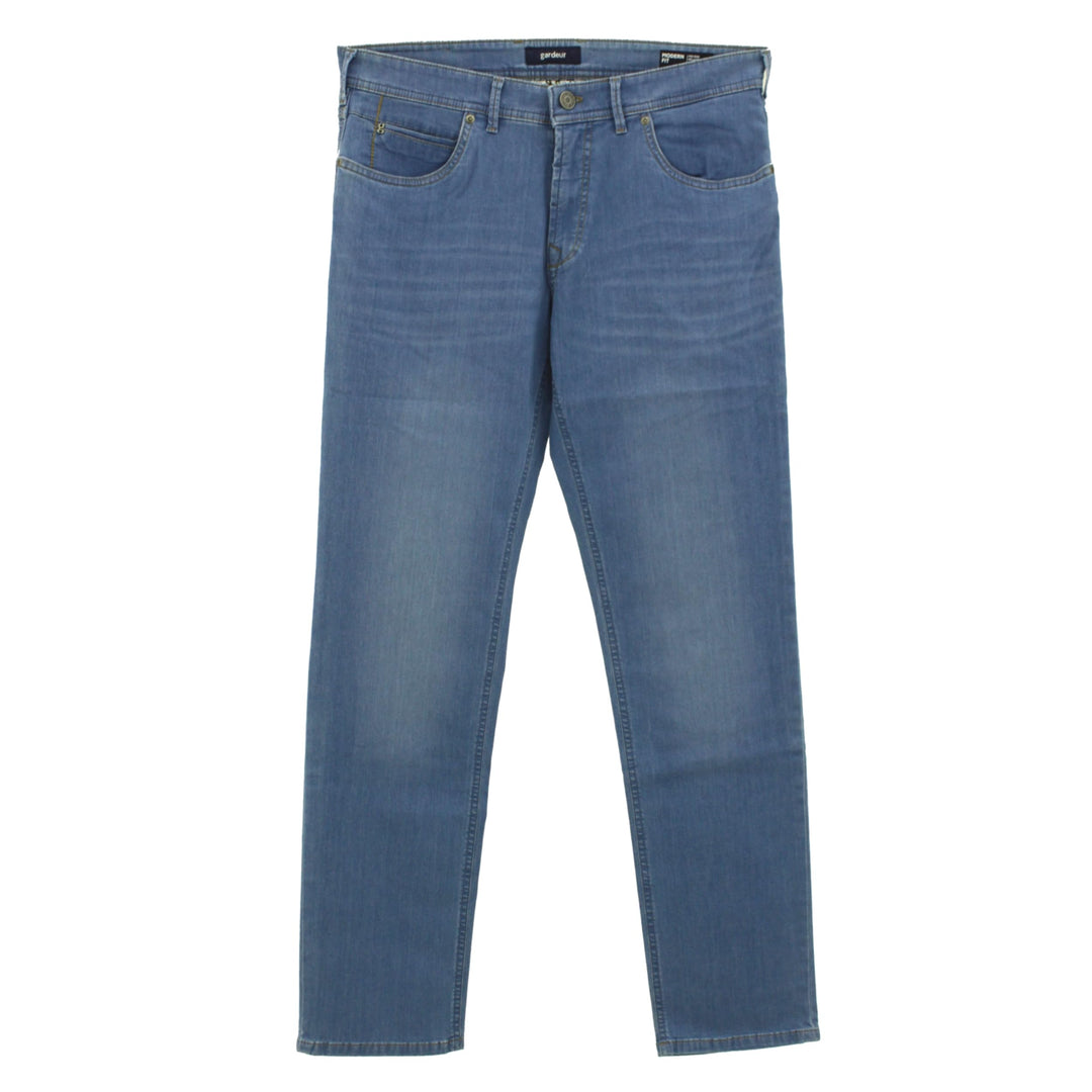 Atelier GARDEUR Herren Batu Move Lite Straight Jeans 32W / 32L Blau (Blau 165), 32W / 32L Blau (Blau