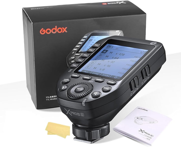 Godox Xproii-S Flash Trigger Kamera Wireless Blitzauslöser 2,4 GHz 1/8000s HSS TTL Umwandlung für So