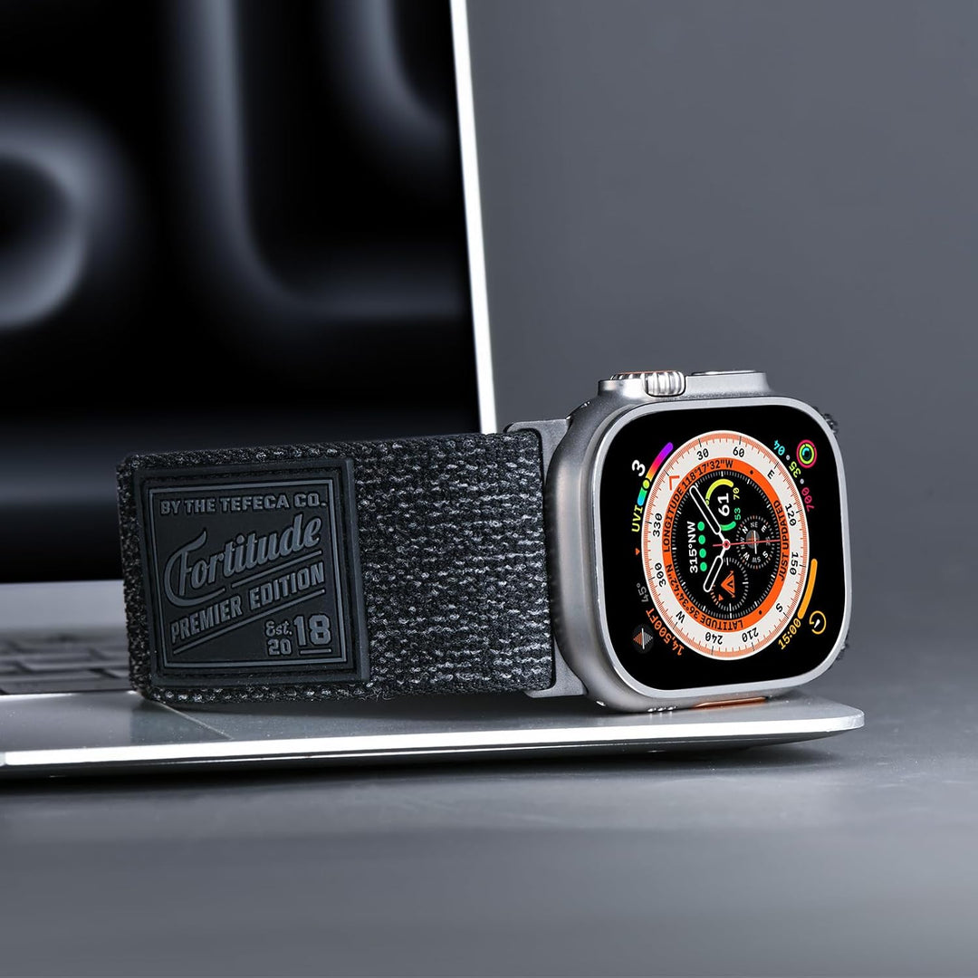Tefeca Fortitude Serie Ultrawide Armband Kompatibel mit Apple Watch Ultra/Ultra2 Serie 9/8/SE2/7/6/S