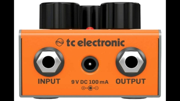 tc electronic CHOKA TREMOLO Vollständig analoges Tremolo-Pedal im Vintage-Stil mit 3-Knopf-Design un
