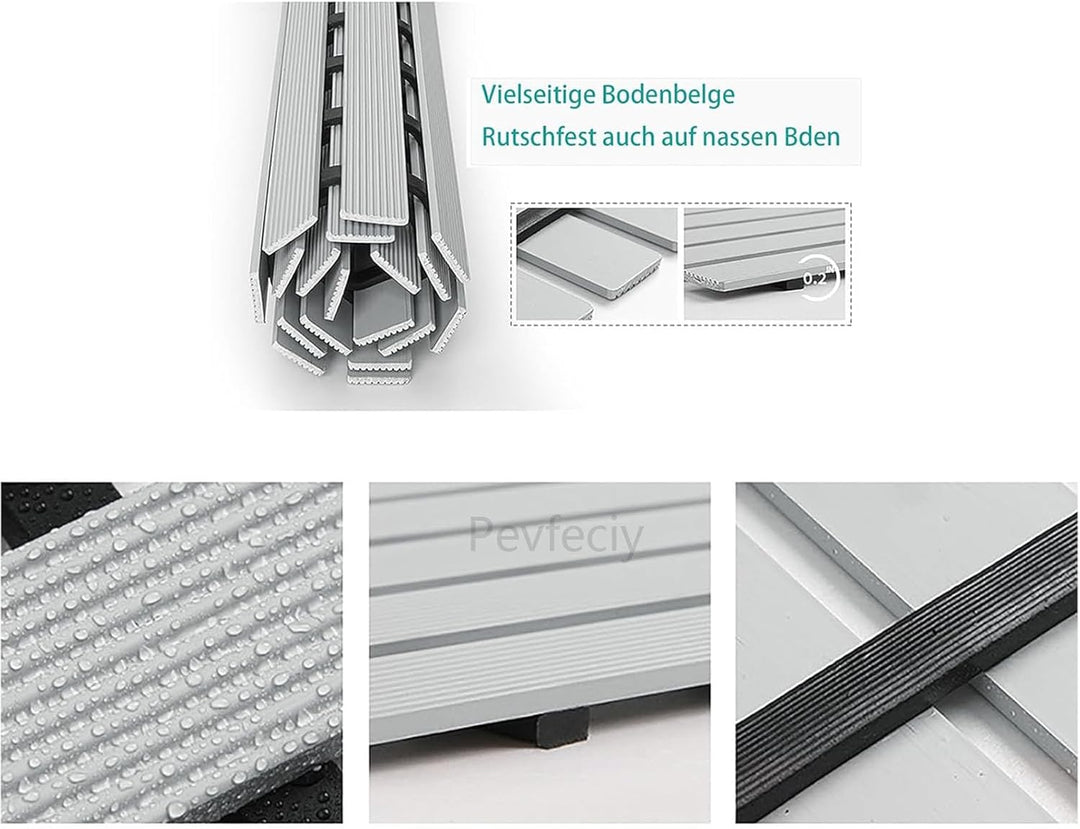 Pevfeciy Duschmatte rutschfest 61x61cm antirutschmatte dusche duscheinlage rutschfest Anti rutsch du