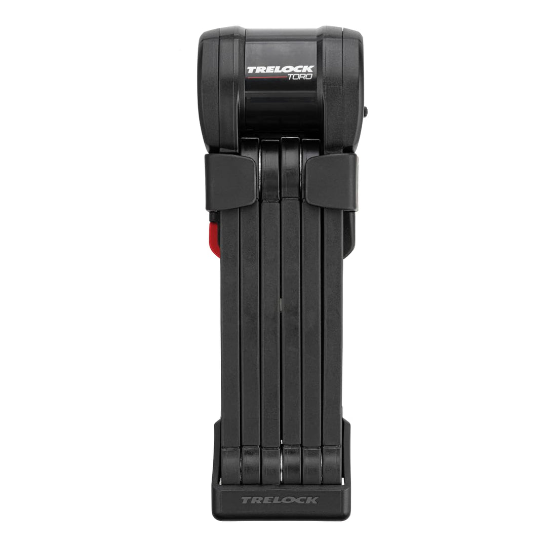TRELOCK FS 580/90 TORO Faltschloss – Länge 90 cm – Sicherheitsstufe 15 – inkl. X-Press Halter – Fach