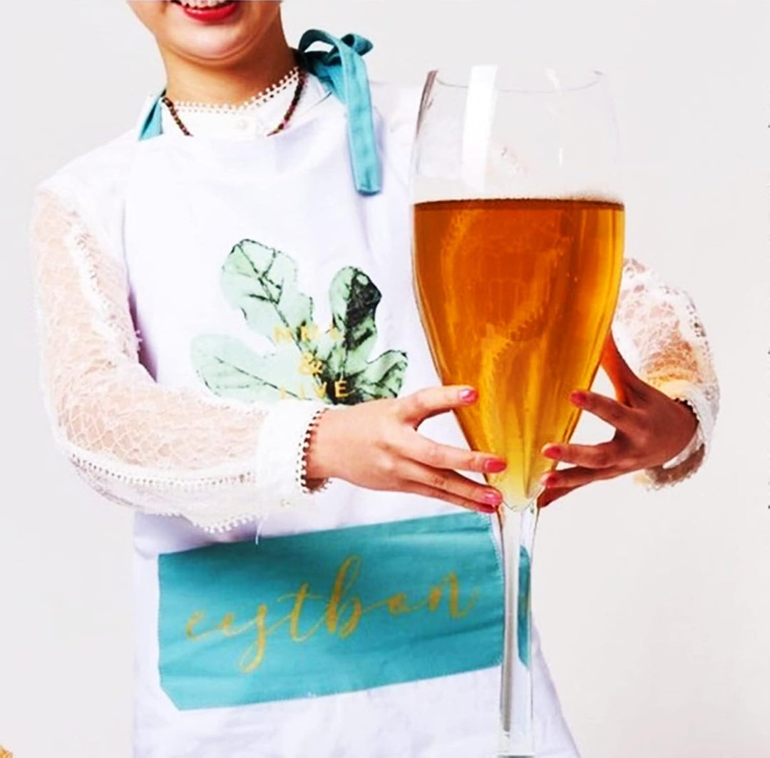 YUANXIN Riesiges Champagnerglas Weinglas Riesiges Stielglas Kreativer überdimensionaler Kelch Extra