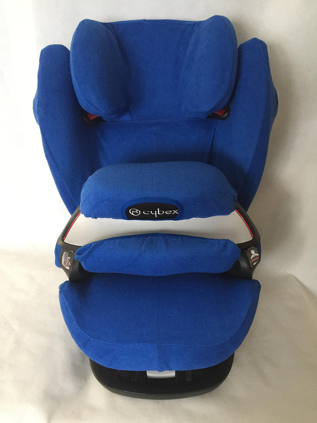 Sommerbezug Schonbezug für Cybex Pallas M und S + M- und S-Fix Frottee 100% Baumwolle blau**