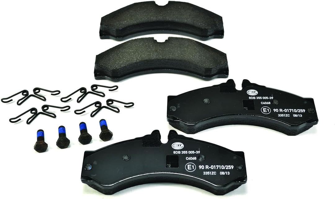 HELLA PAGID 8DB 355 005-391 Bremsbelagsatz - C4068 - Dicke/Stärke: 20mm - Bremssystem: Perrot - für