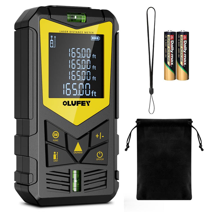 Lasermessung,Laser-Entfernungsmesser, tragbares digitales Messwerkzeug, IP54 Entfernungsmesser mit W